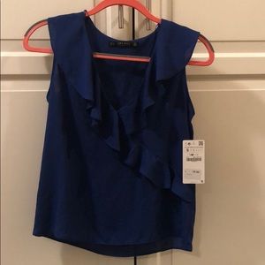Zara sleeveless blouse
